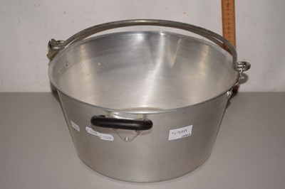Lot 538A - An aluminium jam pan