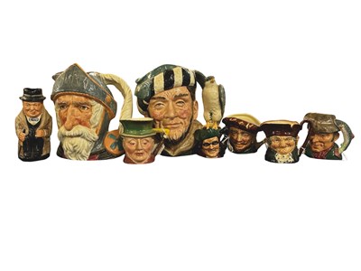 Lot 268 - Quantity of Royal Doulton character jugs...