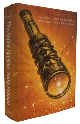 Lot 61 - PHILIP PULLMAN: THE AMBER SPYGLASS [HIS DARK...