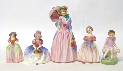 Lot 283 - Collection of Royal Doulton figurines, circa...
