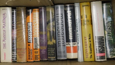 Lot 552 - Two boxes: mainly 1st editions including...
