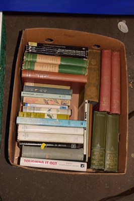 Lot 583 - One box of mixed books