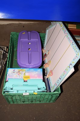 Lot 584 - Box of various children's toys, children's...