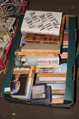 Lot 587 - One box of mixed books