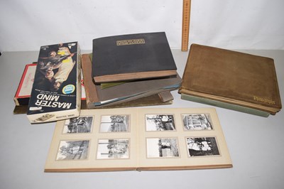 Lot 624 - Vintage photograph albums and contents,...