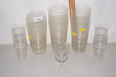 Lot 636 - A collection of early 20th Century drinking...