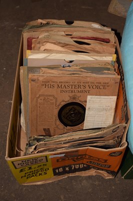 Lot 691 - Box of 78rpm records