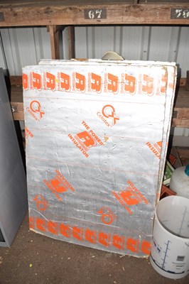 Lot 362 - Four sheets of insulation
