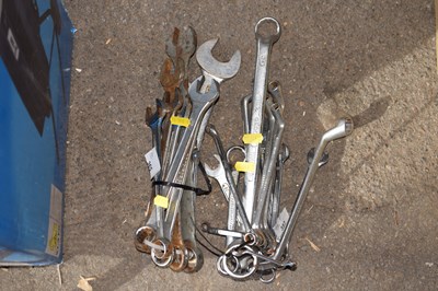 Lot 365 - Mixed lot of spanners