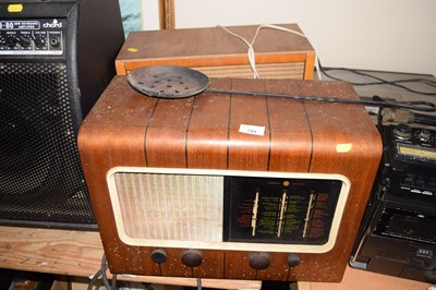 Lot 749 - A vintage Pye radio and a vintage Ekco radio (2)