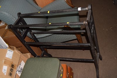 Lot 772 - A painted towel horse