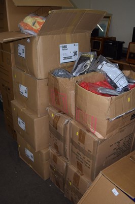 Lot 801 - Ten boxes of safety gloves