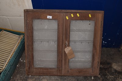 Lot 850 - A two door key cabinet