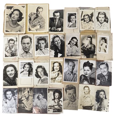 Lot 99 - A good collection of Golden Age headshots /...