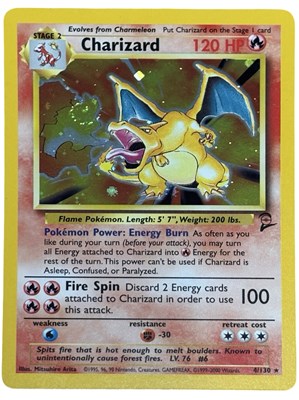 Lot 251 - POKEMON TCG 2000: Base set 2 Charizard...