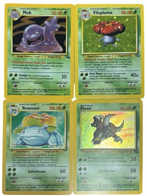 Lot 257 - Pokemon TCG 1999 first generation holographics:...