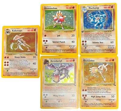 Lot 259 - Pokemon TCG 1999 first generation holographics:...