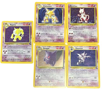 Lot 260 - Pokemon TCG 1999 first generation holographics:...