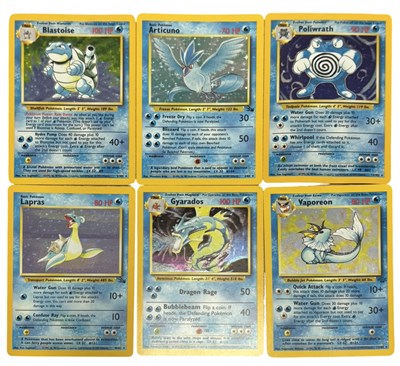 Lot 261 - Pokemon TCG 1999 first generation holographics:...