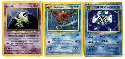 Lot 283 - Pokemon TCG holographics, to include: Celebi...