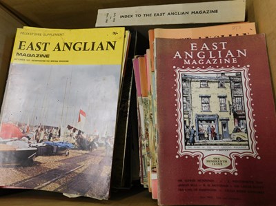 Lot 601 - Box: East Anglian magazine, good quantity...
