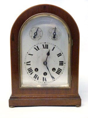 Lot 420 - An early 20th Century mantel or bracket clock...