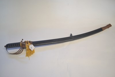 Lot 86 - VICTORIAN ANGLO-INDIAN INFANTRY SWORD