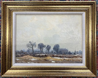 Lot 71 - Ian Houston (1934-2021), A winter laden...