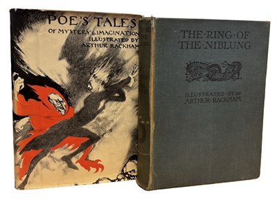 Lot 641 - ILLUSTRATED BY ARTHUR RACKHAM: 2 Titles: POE'S...