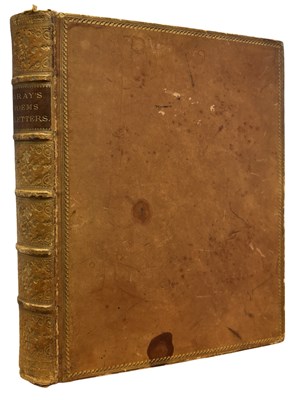 Lot 798 - THOMAS GRAY: POEMS AND LETTERS, London,...