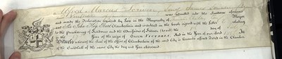 Lot 111 - A copy of The Freedom of the City of London in...