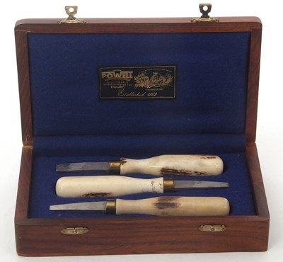 Lot 117 - A set of three gun makers turn screws by...