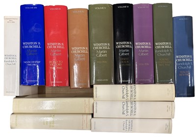 Lot 932 - RANDOLPH S CHURCHILL / MARTIN GILBERT: WINSTON...