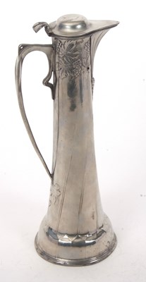 Lot 144 - A Walter Sherf & Co pewter pitcher circa 1900...