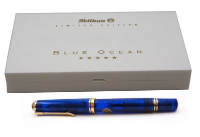 Lot 150 - Pelikan Blue Ocean limited edition fountain...