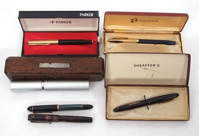 Lot 157 - Mixed Lot:  A Sheaffer Imperial Touchdown...