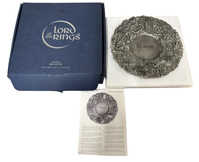 Lot 88 - A Royal Selengor Lord of the Rings / The...