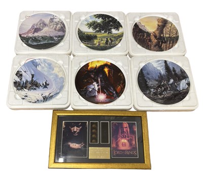 Lot 87 - Six Danbury mint Lord of the Rings collector's...