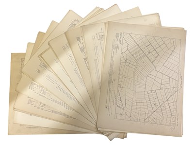 Lot 1009 - A collection of various Norfolk Record Maps,...