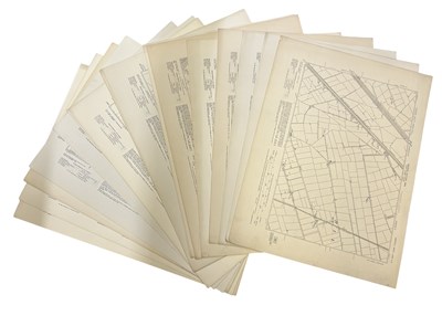 Lot 1005 - A collection of various Norfolk Record Maps,...