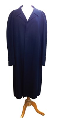 Lot 213 - A gentleman's Italian navy wool and cashmere...