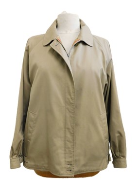 Lot 64 - A lady's Burberry bomber style jacket, size 14