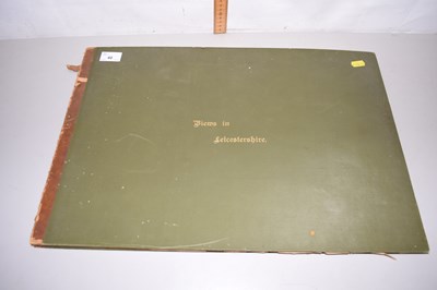 Lot 40 - W E Cooke, Views in Leicestershire, A3 size...