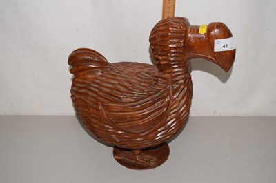 Lot 41 - Carved model Dodo