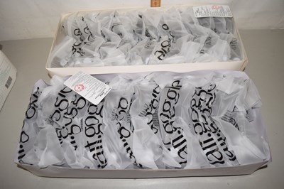 Lot 43 - Two boxes of safety goggles