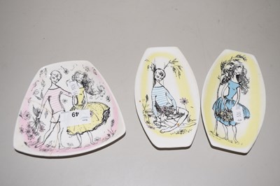 Lot 49 - Cunard Steam Ship Company three vintage pin...