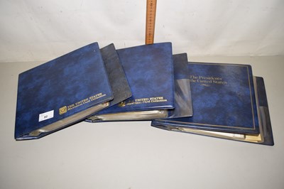 Lot 80 - Three albums of United States maximum stamp cards