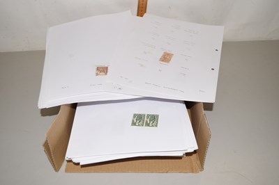 Lot 83 - Box of world on paper stamps