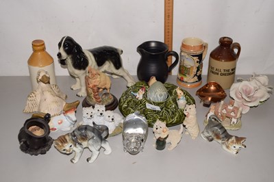 Lot 165 - Mixed Lot: Various animal ornaments, German...