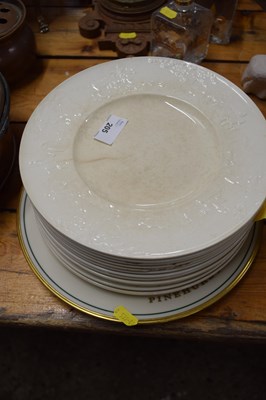 Lot 205 - Quantity of Dye Ken John Peal plates by Wedgwood